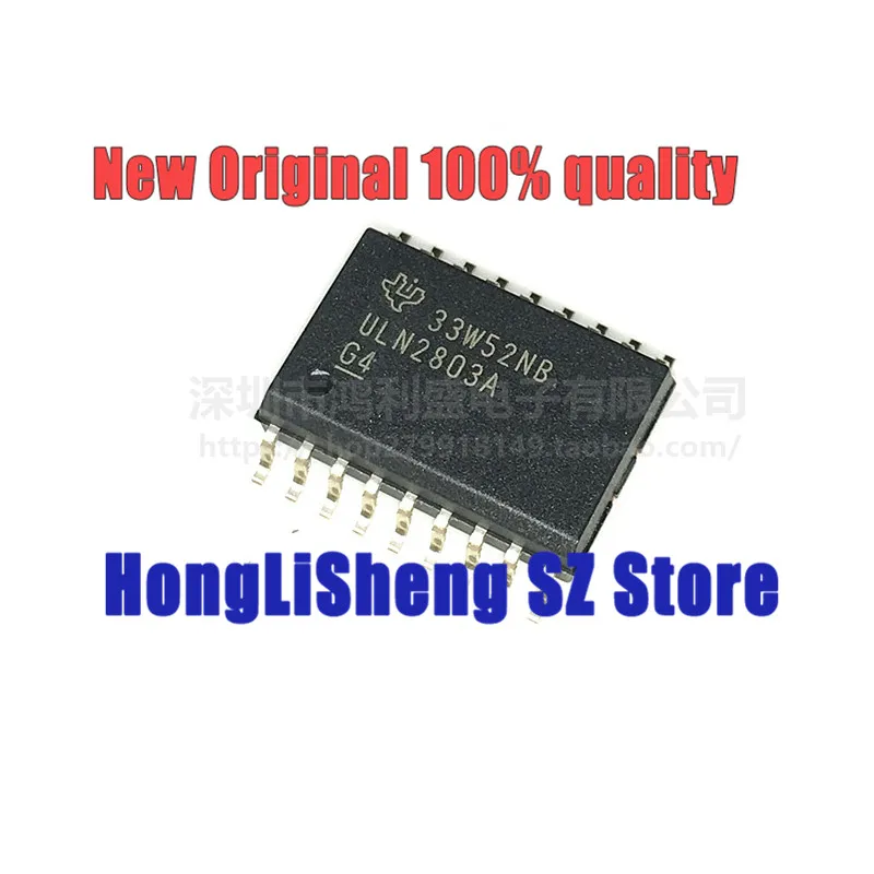 

10pcs/lot ULN2803ADWR ULN2803ADW ULN2803A ULN2803 SOP18 Chipset 100% New&Original In Stock