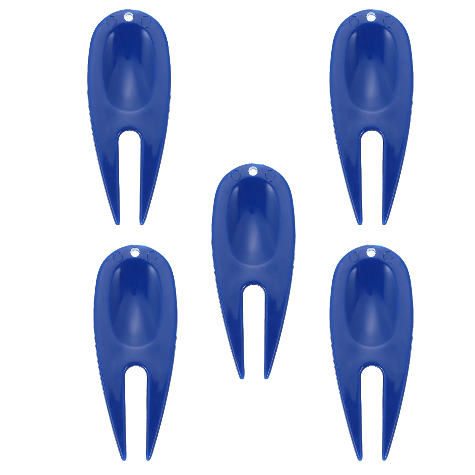 

30pcs Portable Golfs Sward Repair Forks Plastic Divot Tools for Golfs Course Lawn