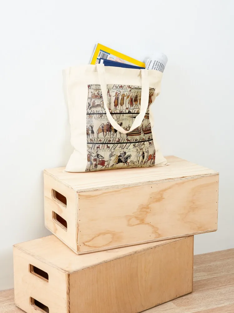 Tapisserie Bayeux-The Bayeux Tapestry Tote Bag Женская сумка ручная холщовая сумка-тоут на заказ