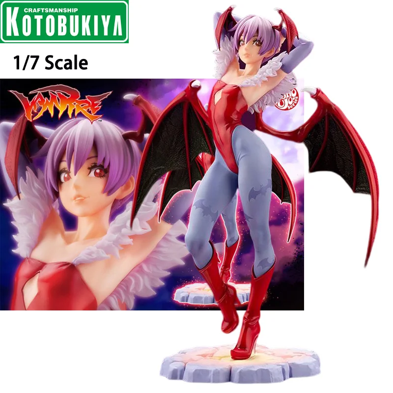 

[Предварительная продажа] Kotobukiya оригинальная статуя бискудзё из игры вампир Lilith масштаб 1/7, аниме фигурки, модель, Женская коллекция