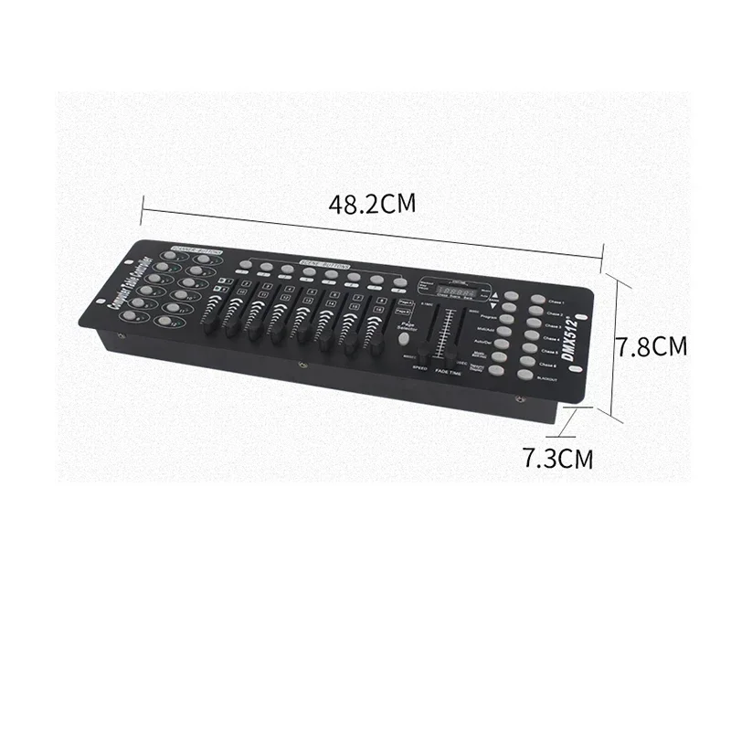 Контрольная консоль Рабочая лампа DMX512 для сценического освещения Свадебный луч