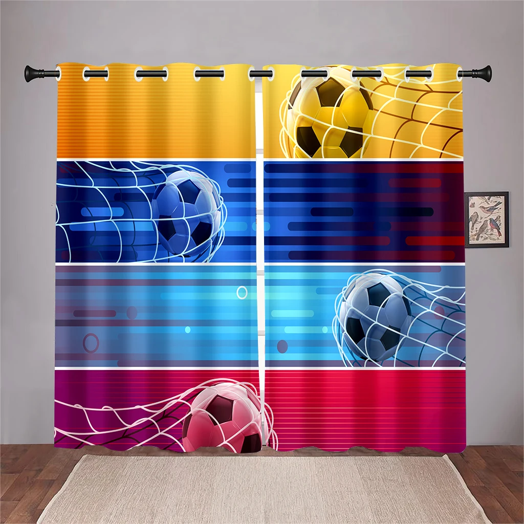 Тонкие оконные шторы для мальчиков современные занавески с изображением