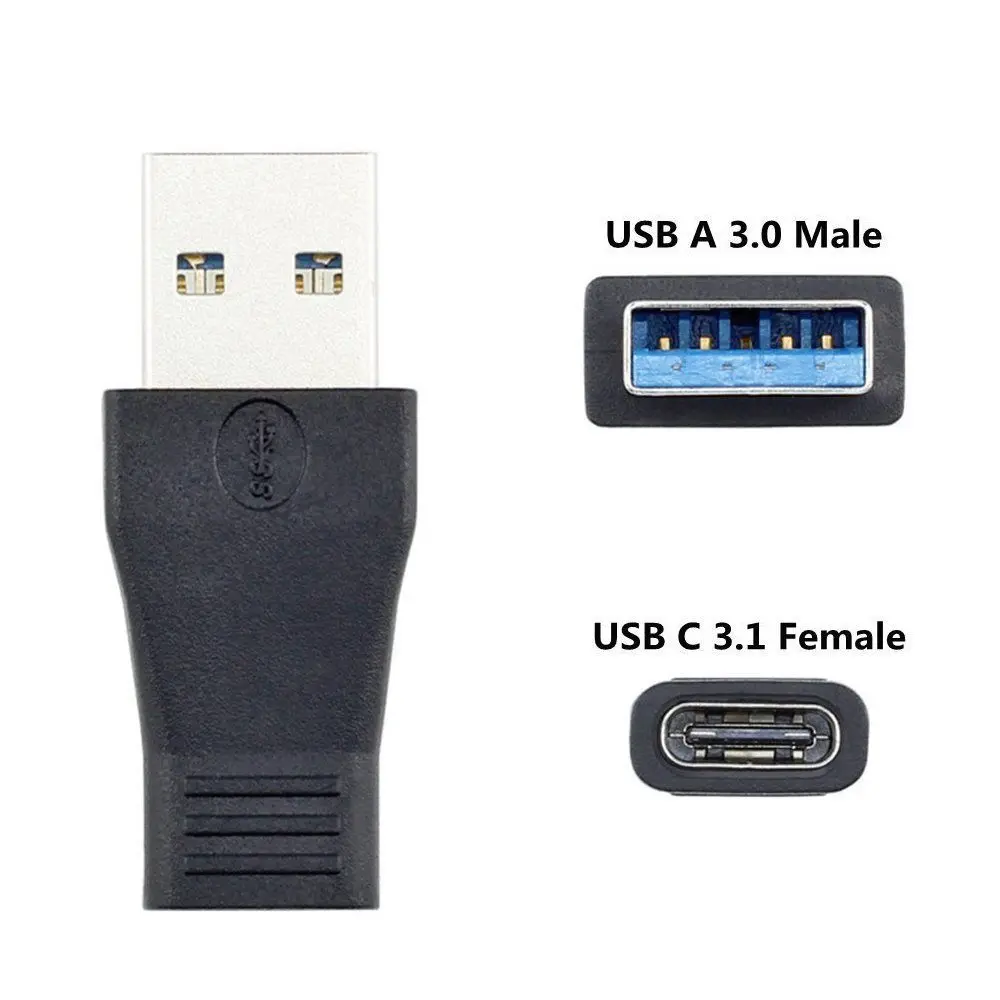 

Новый USB 3,1 Type C USB-C Женский к USB 3,0 Мужской Порт адаптер Type-A кабель