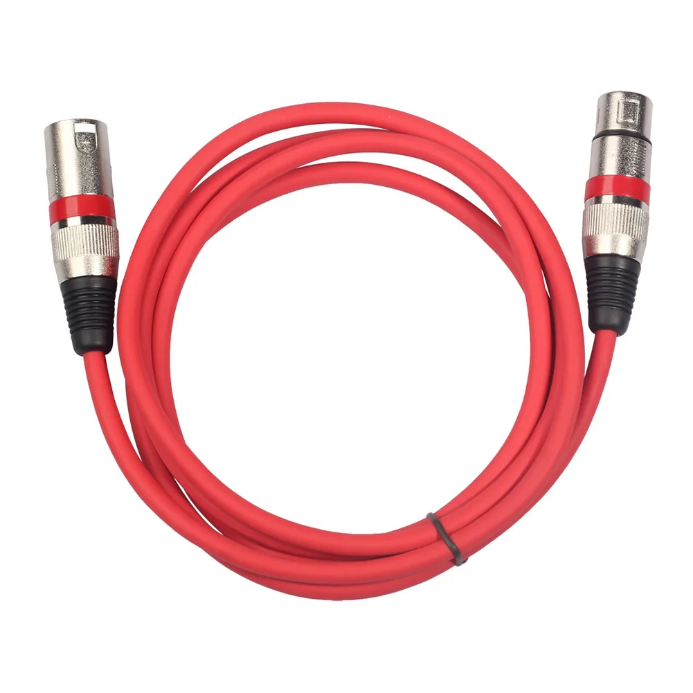 

Прочный аудиокабель 3-Pin XLR 10 футов 300 см 5 шт. аксессуары Усилитель цвета