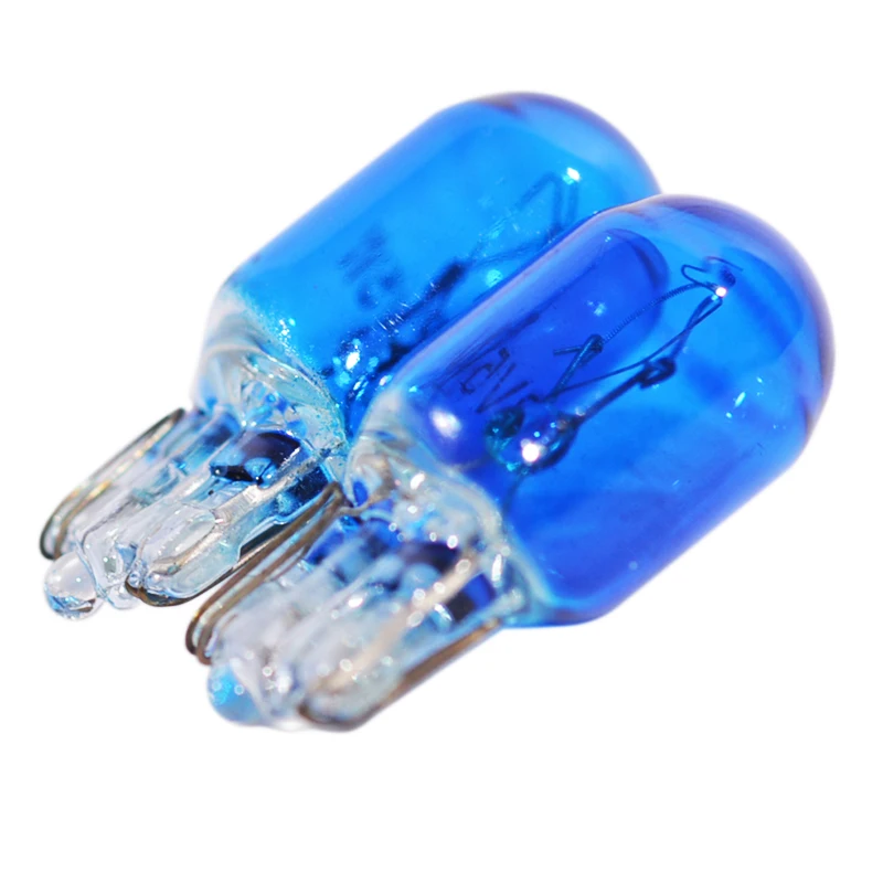 10 шт. 501 W5W XENON T10 Glass 12В 5 Вт W2.1x9.5d одноволоконная многоцветная автомобильная лампа |
