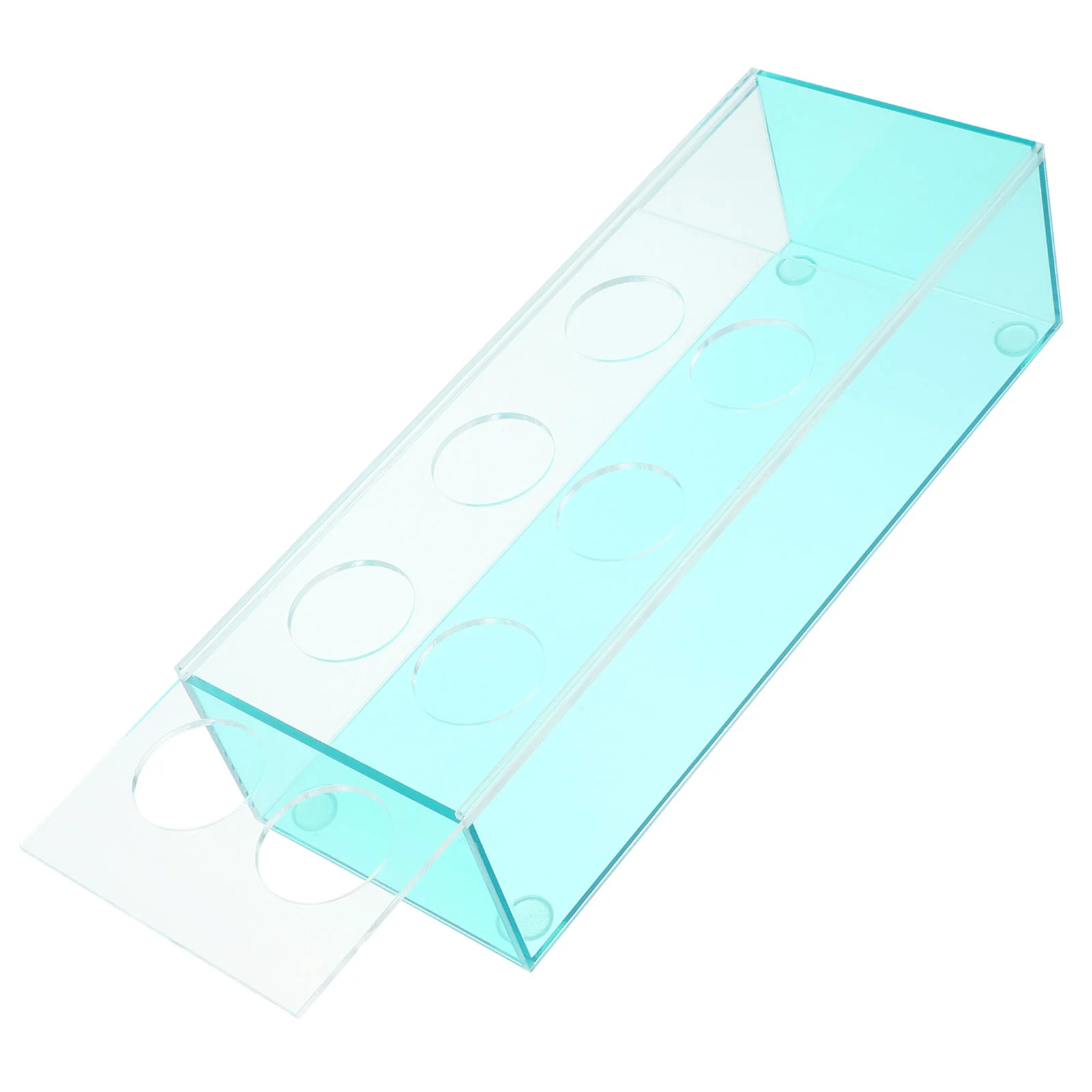 

Hydroponic Flower Arrangement Box Plastic Vase Flowers Vases Centerpieces Holes Rectangular Rectangle Table