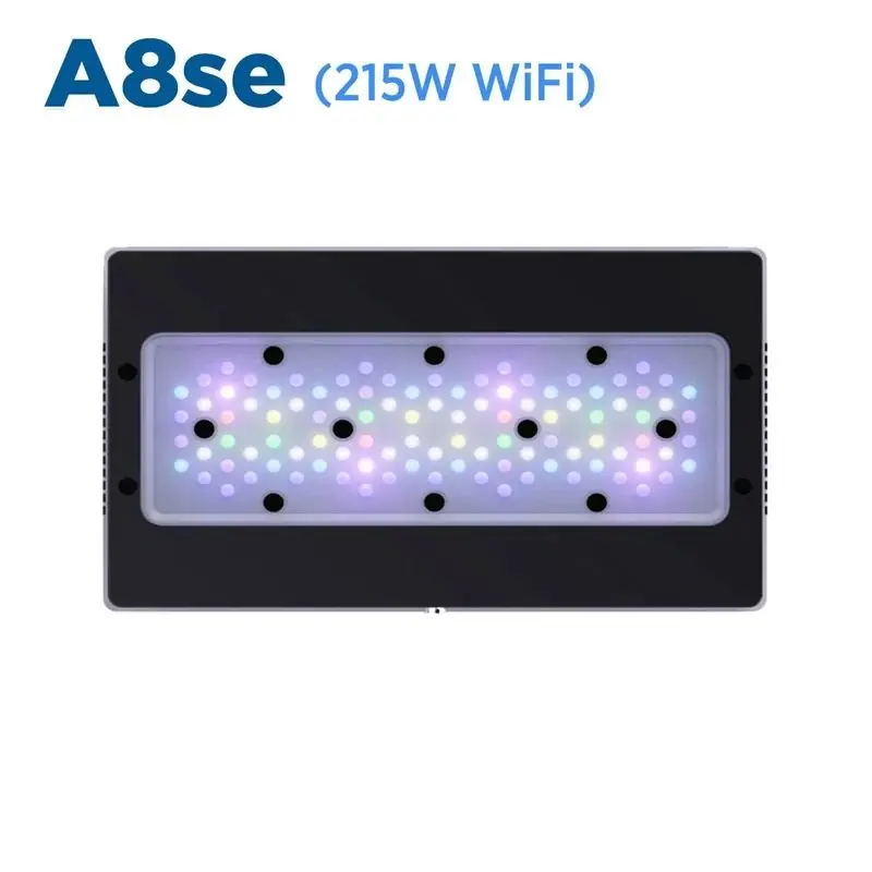A8se Умный полный спектр 215 Вт WiFi приложение программируемое для соленой воды
