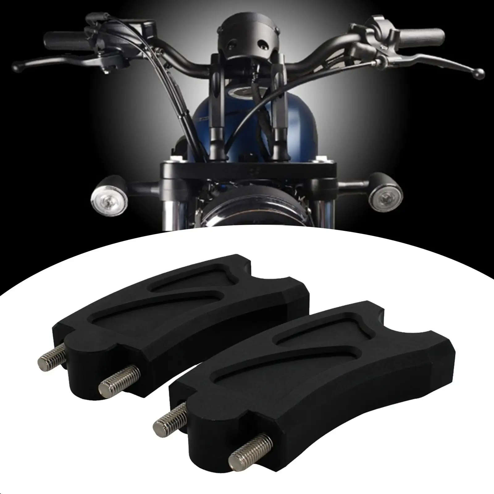 

Universal Handle Bar r Lift Clamp for Rebel CMX 500 CMX500 Black