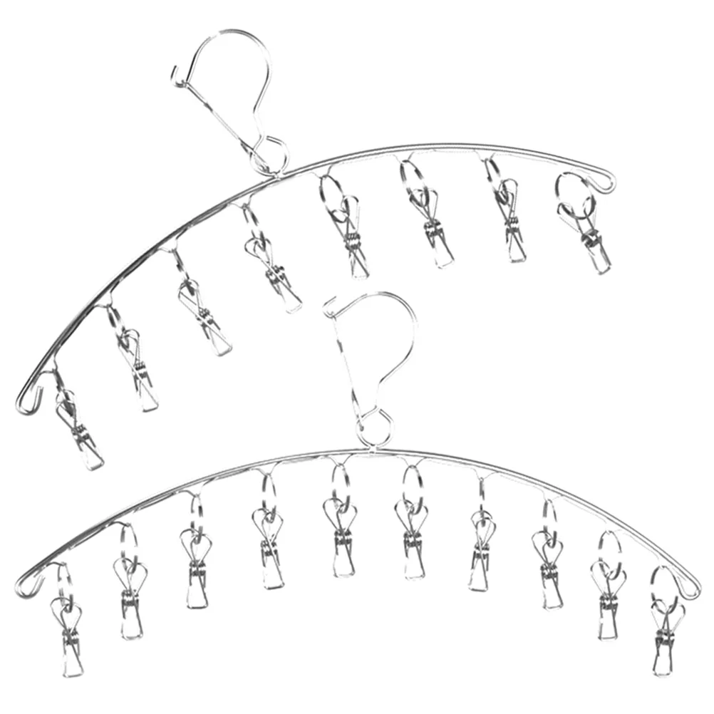 

Hat Hook Organizer Baseball Cap Sock Dryer Hanger Laundry Rack Clips Clothes