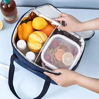portable picnic lunch bag large capacity lunch bag food bags men outdoor bags insulated women picnic thermal storage thicke c5a5