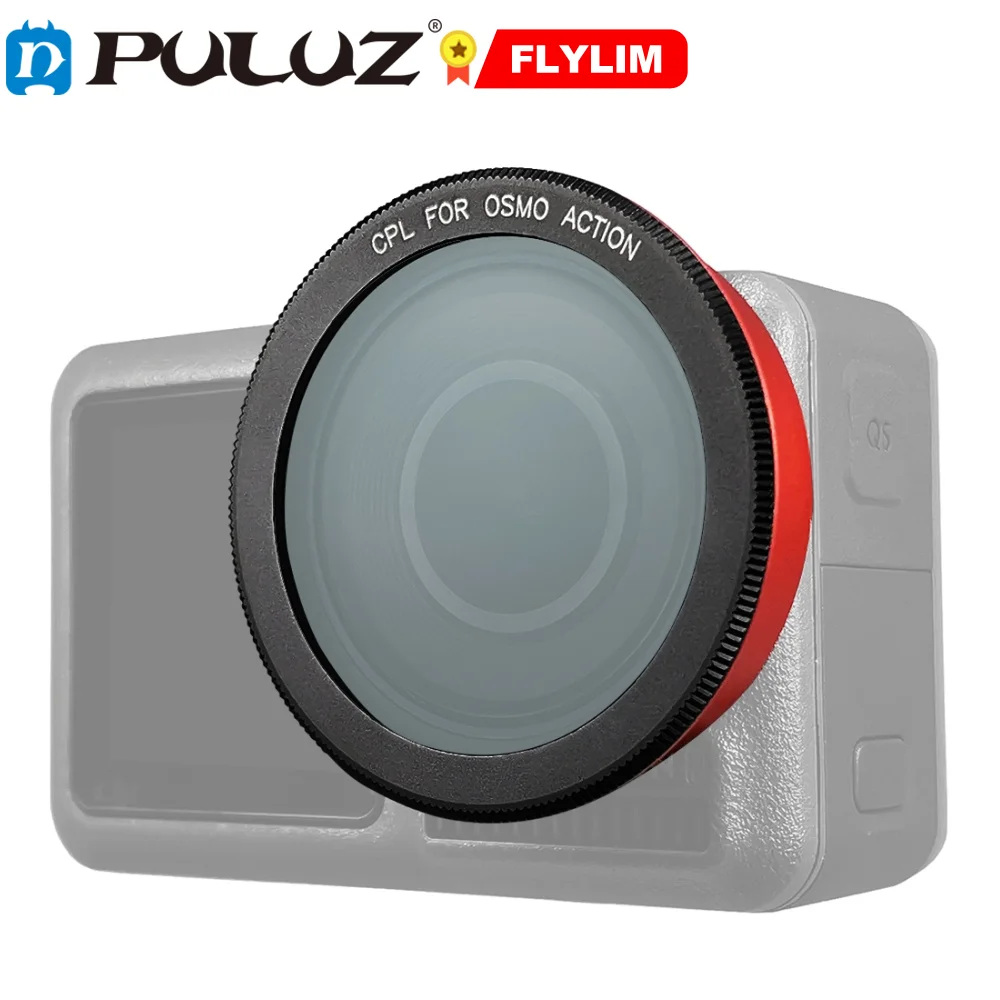 

Фильтр объектива PULUZ CPL ND8 ND64 ND16 ND1000 UV для экшн-камеры DJI Osmo
