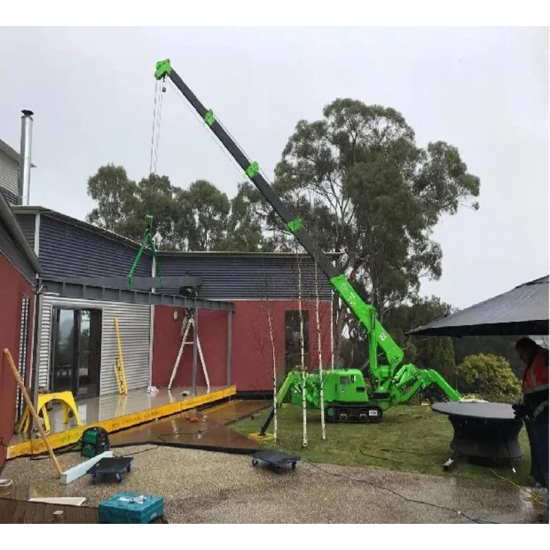 YG Высококачественный пауковый кран 1 тонна 3 тонны 5 8 Гусеничный паука с длинным