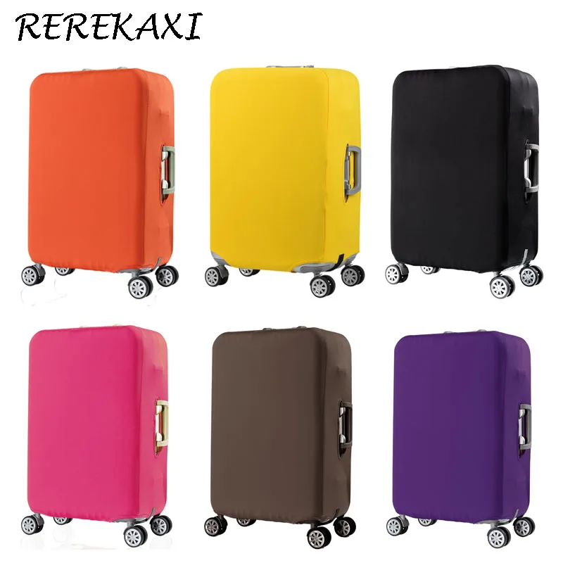 Thicken Elastic Luggage Protective Cover Suitcase Case Covers 19-32 Inch Baggage Trolley Trunk Dust Cover Travel Accessories