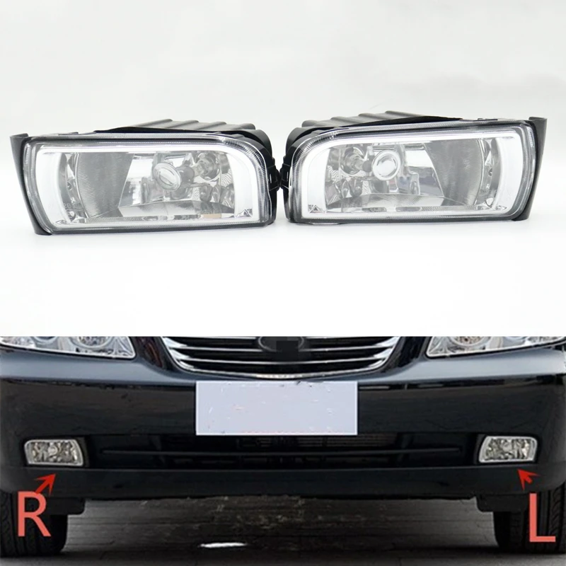 For Hyundai Azera Grandeur TG 2006-2009 Front Bumper Fog Light Driving Daytime Running Lamp