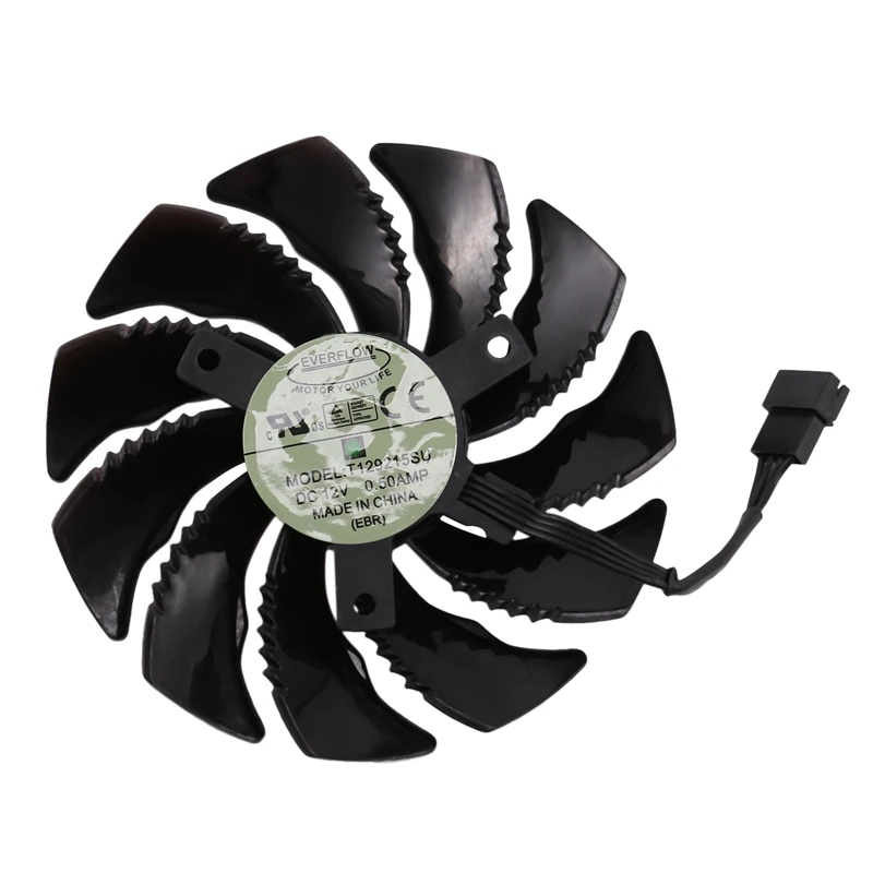 Кулер для видеокарты Gigabyte Geforce GTX 1050 1060 1070 Ti RX 480 470 G1 R9 380X GV-88 мм |