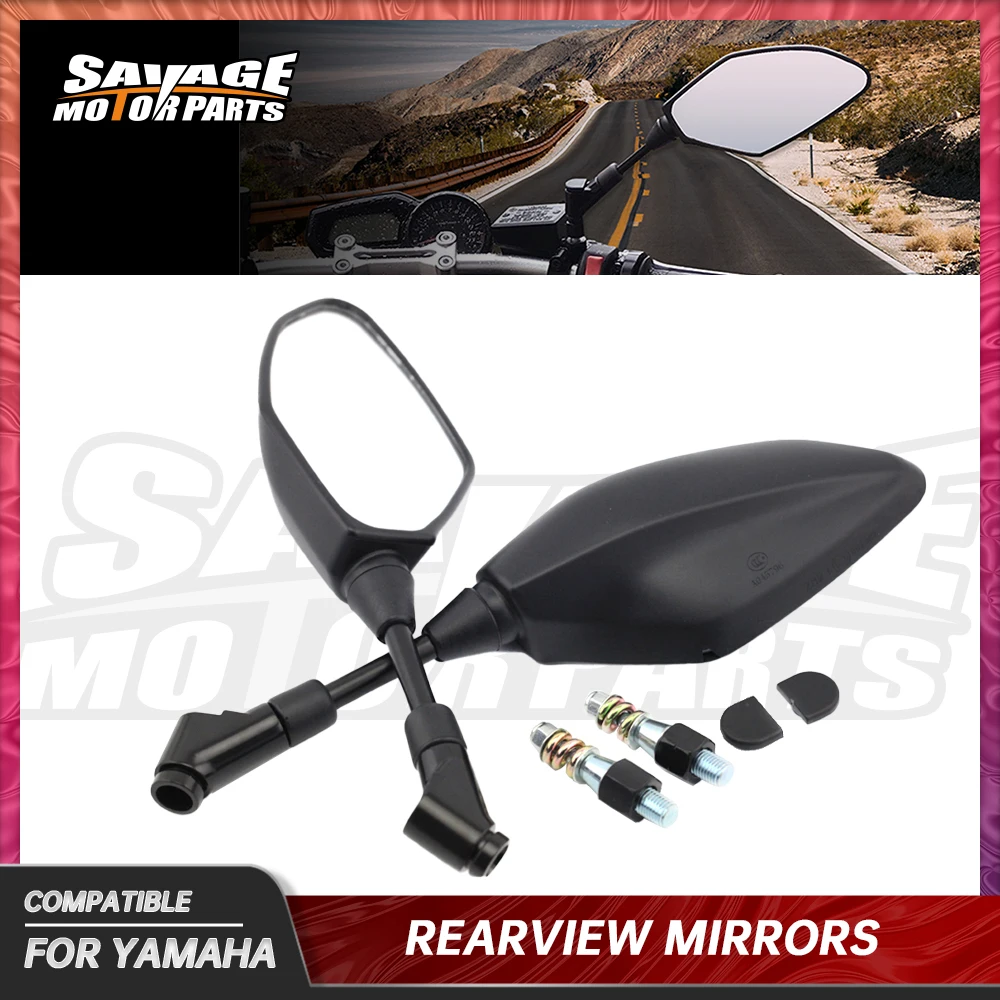 

MT07 MT09 Rearview Mirrors For YAMAHA MT01 MT03 MT10 FJ09 Tracer 900 700 T7 FZ09 FZ07 XSR700 Motorcycle Side Rear View Mirror