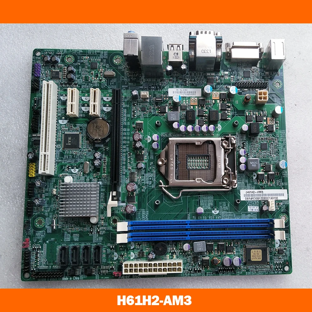 

Desktop Mainboard For ACER H61H2-AM3 LGA1155 Motherboard Fully Tested