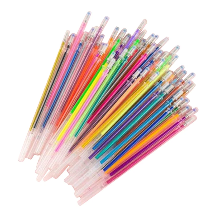 

Neutral Pen Refills For Children Adults Coloring Books Paintings Graffiti Handmade Diaries (Mixed Colors 0.8Mm)