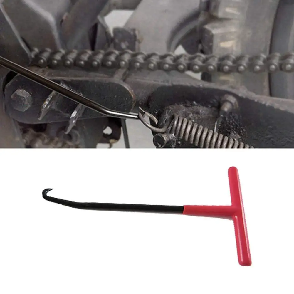 

Крючок для пружины выхлопной трубы мотоцикла, Т-образная ручка, пружинный ключ для выхлопной трубы, съемник, монтажные крючки, инструмент