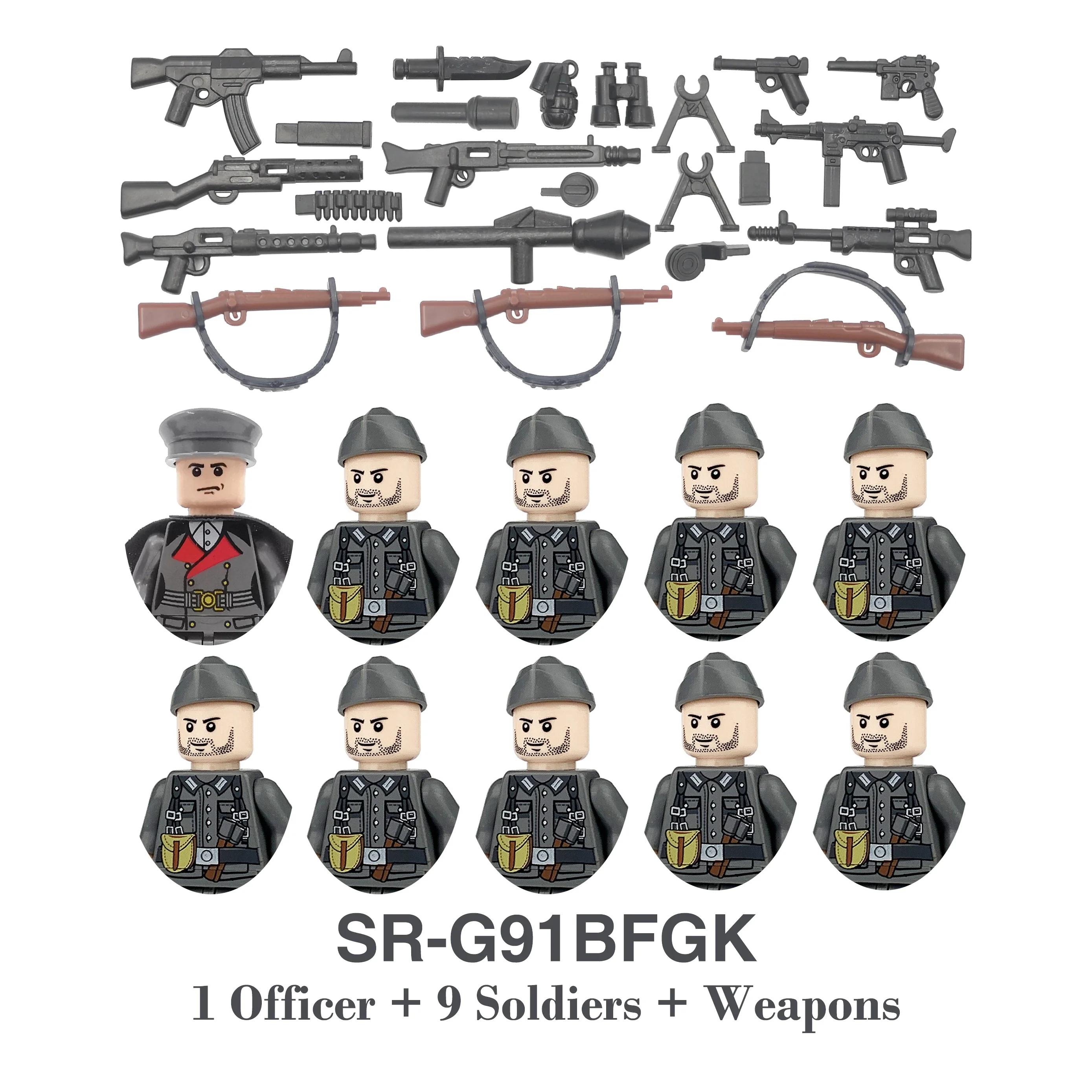 DIY WW2 пехота медицинский труп солдат мотоцикл Советская армия США военный