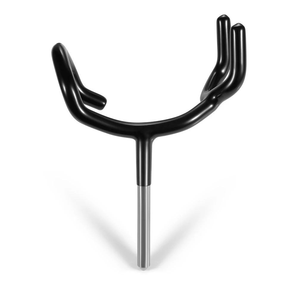 

Black Metal Microphone Boompole Support Holder Aluminum Alloy Mounting Clamp For C-Stand Microphone Stand