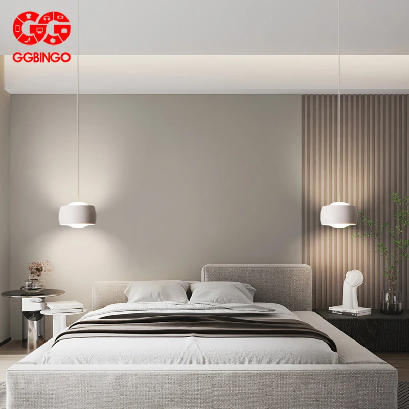 GGBingo Light Luxury Ceiling Chandeliers Modern Simple Pendant Lamps Round Art Led Ceiling Light For Bedroom Bedside Living Room