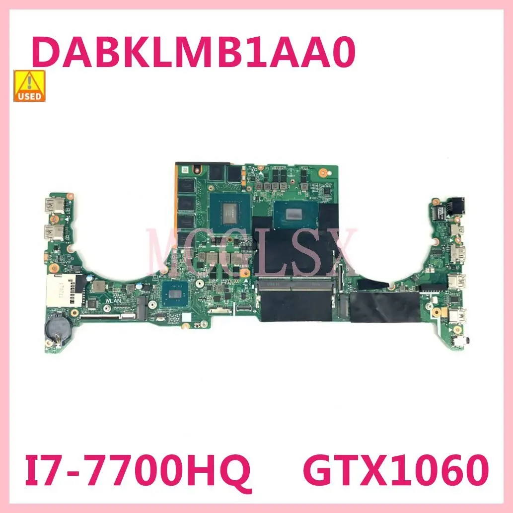 Материнская плата DABKLMB1AA0 REV:A для ноутбука ASUS TUF Gaming FX503VM GL503 GL503V GL503VM FX503V
