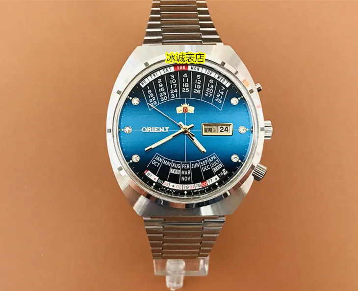 

Inventory Japan Double Lion Perpetual Calendar Automatic Mechanical Watch Men's Watch Waterproof Luminous Large Dial