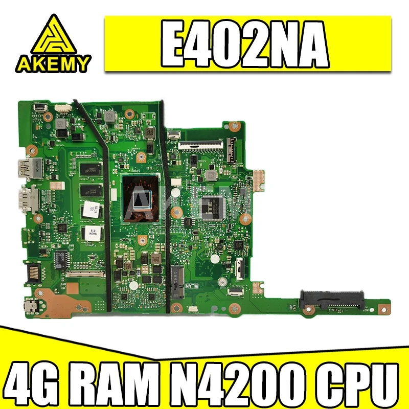 

90NB0C50-R00030 For ASUS E402NAS E402NA E402N Laptop Mainboard Motherboard w/ 4G RAM /N4200(14 inch Laptop )