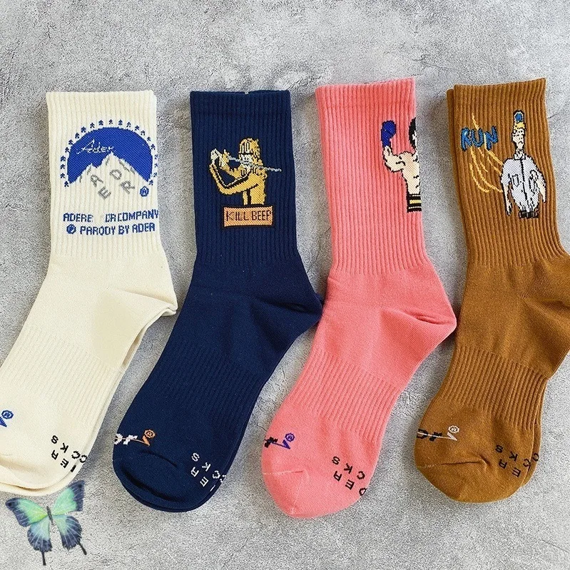 

Ader Error Hercules Snow Mountain Socks Swordsman Does Not Dispense Thin Cotton Ader Error Socks