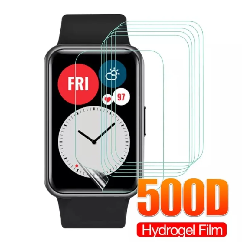 

Защитная пленка для часов Huawei Watch Fit 2 Fit2 9D, Мягкая изогнутая Защита экрана для смарт-часов Hauwei Fit/Fit2/ES, 10 шт.