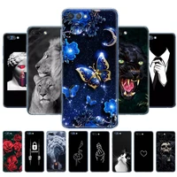 case for huawei honor v10 view 10 soft tpu back silicon phone cover for huawei honor 10 case etui protective printing coque