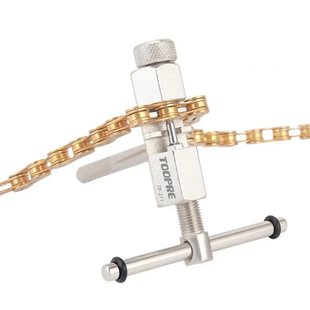

Chain Splitter Overall Electroplating Chain Breaker High Hardness Anti-corrosion Durable Practical Bike Chain Extractor