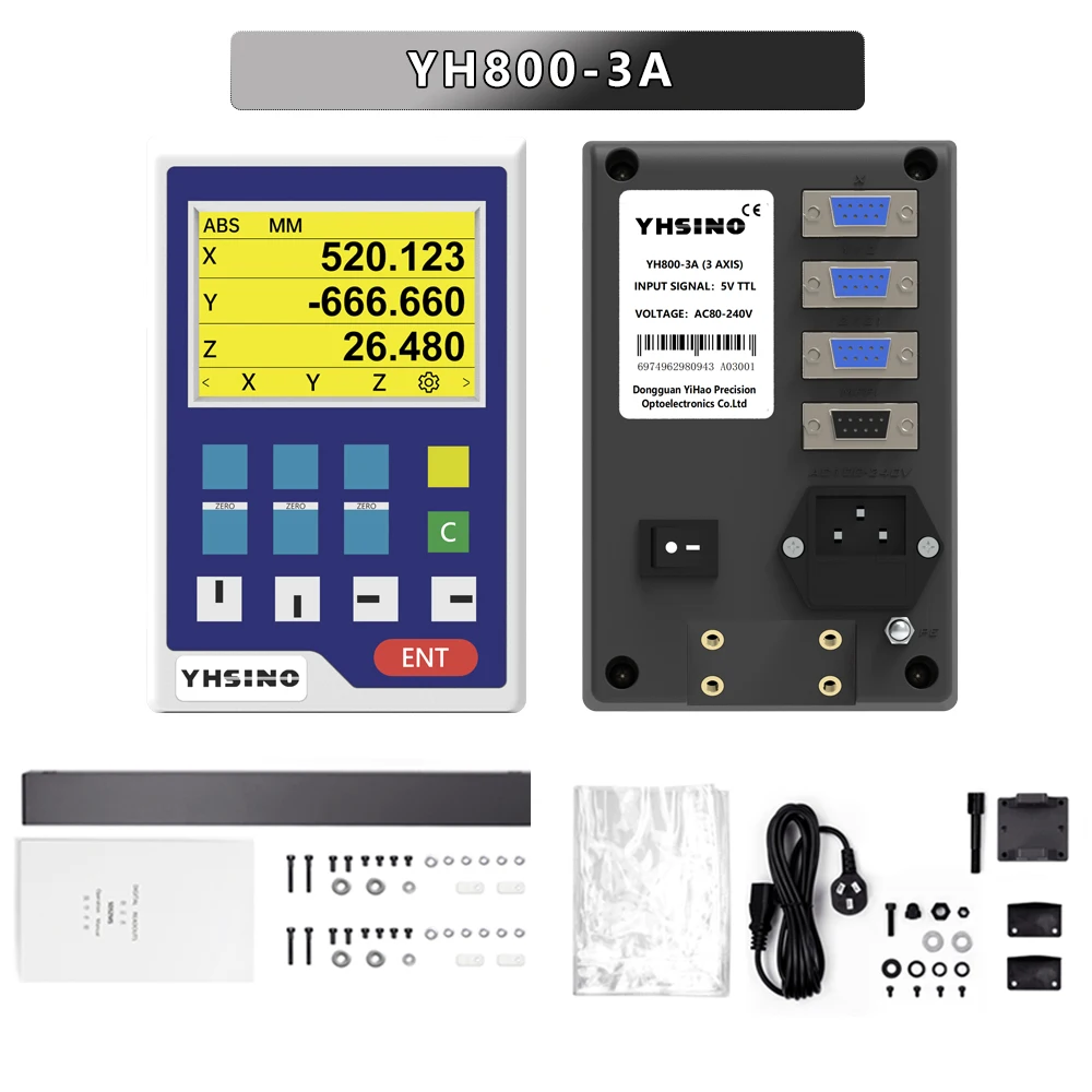 

YHSINO Цифровой считыватель для токарного станка YH800