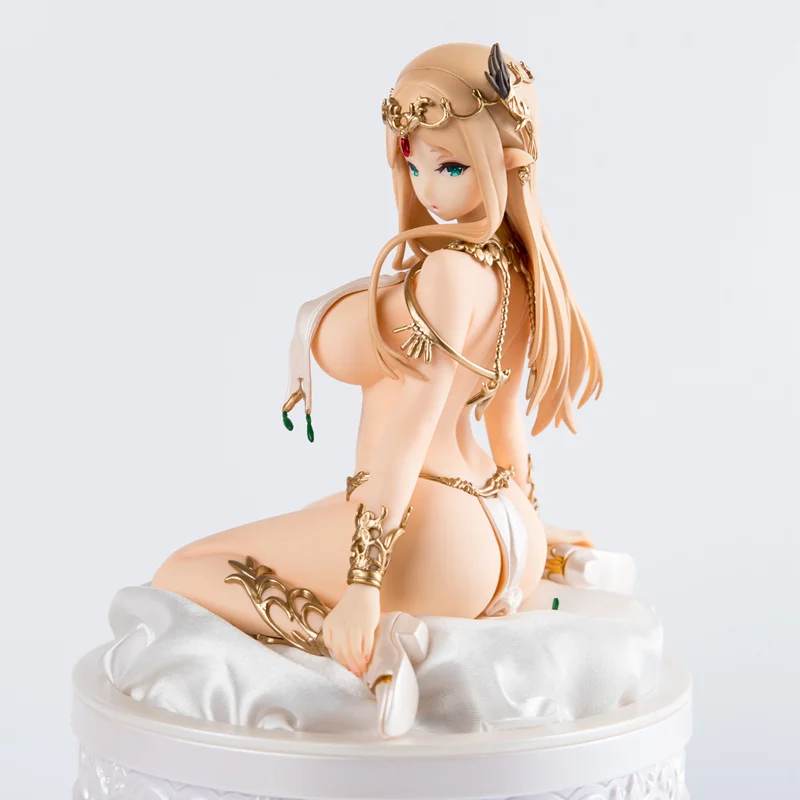 

240mm Native Original Character Elven Pillow Lilly Relium 1/7 Sexy Girls Figurine PVC Adult Collection Model Hentai Figure Doll