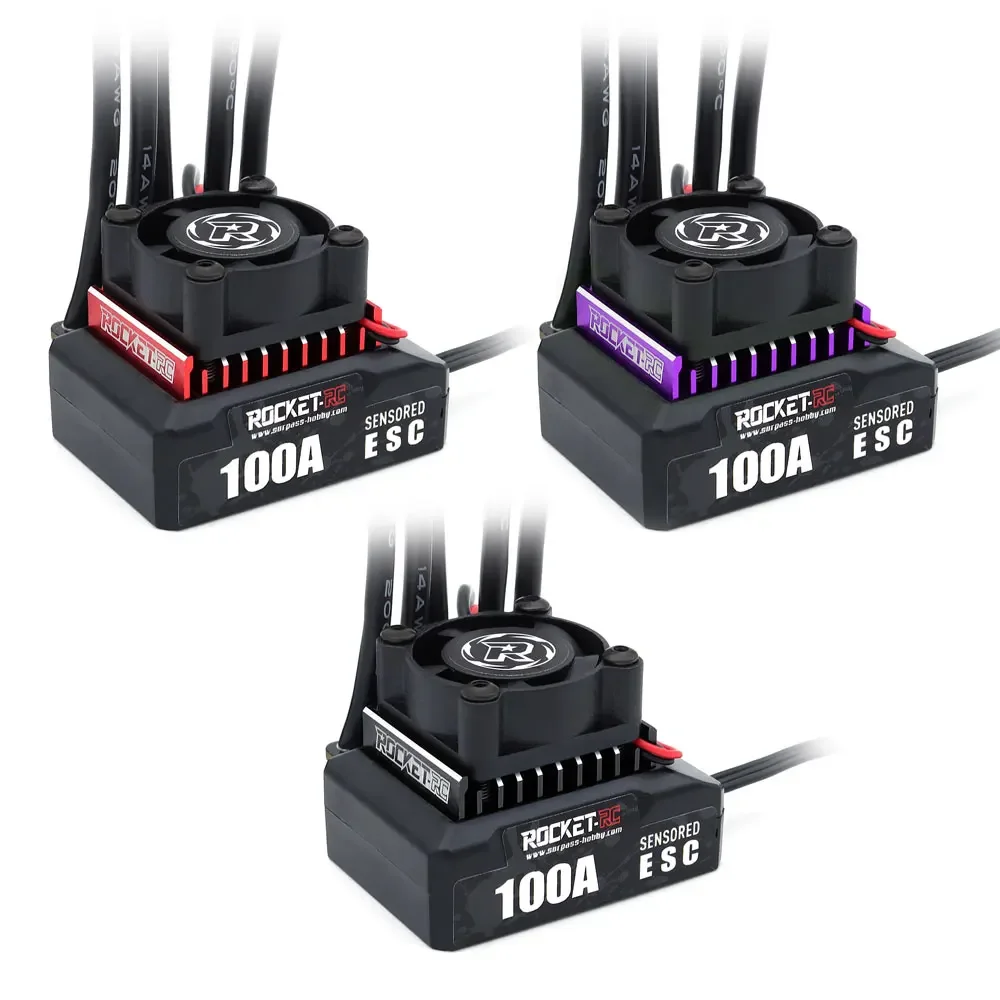 Бесщеточный электронный регулятор скорости UniFlyROCKET-RC 100A ESC с датчиком, 2-3S, для радиоуправляемых дрифт-машин 110, 380390540, с датчиком, бесщеточный (art.: 3920dcac3df91) - 3920dcac3df91
