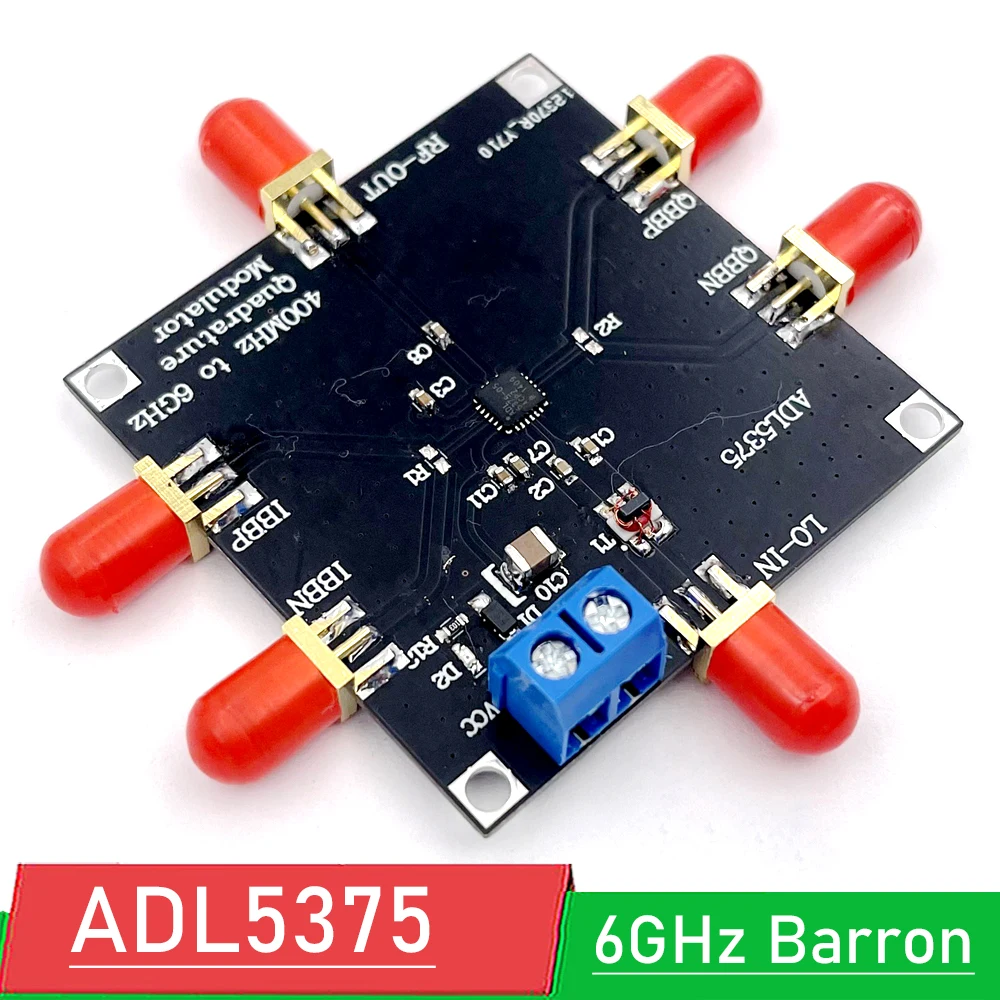

ADL5375 High performance IQ modulation module quadrature modulator mixer 6GHz band broadband LO balun
