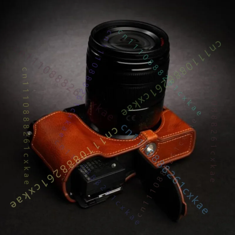 Фото 1 шт. чехол-сумка для камеры из натуральной кожи ручной работы для Panasonic GX9 GX7 mark iii №3