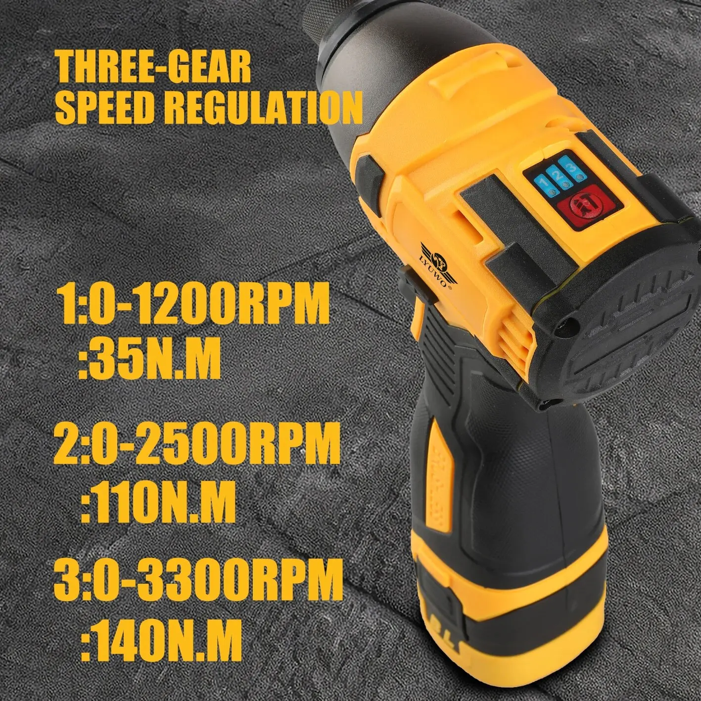 LYUWO 16 8 в электродрель Н. Беспроводное ударное сверло M фотоотвертка инструмент