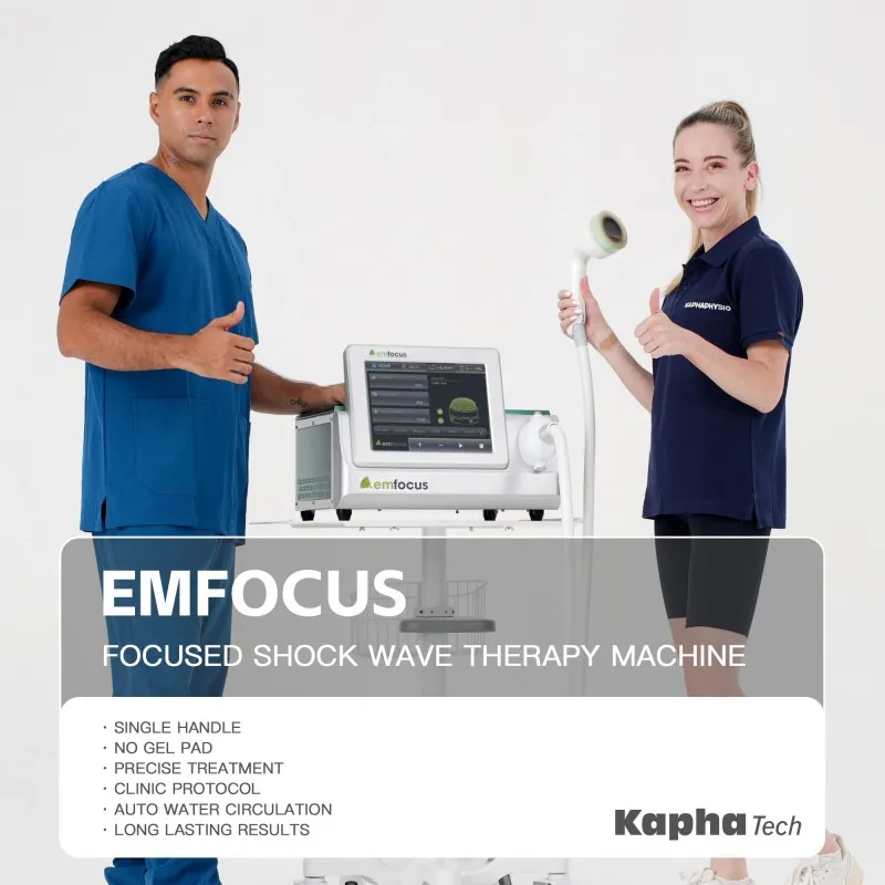 Фокусированная ударно-волновая терапия EMFOCUS Foftwave для подошвенного фасциита