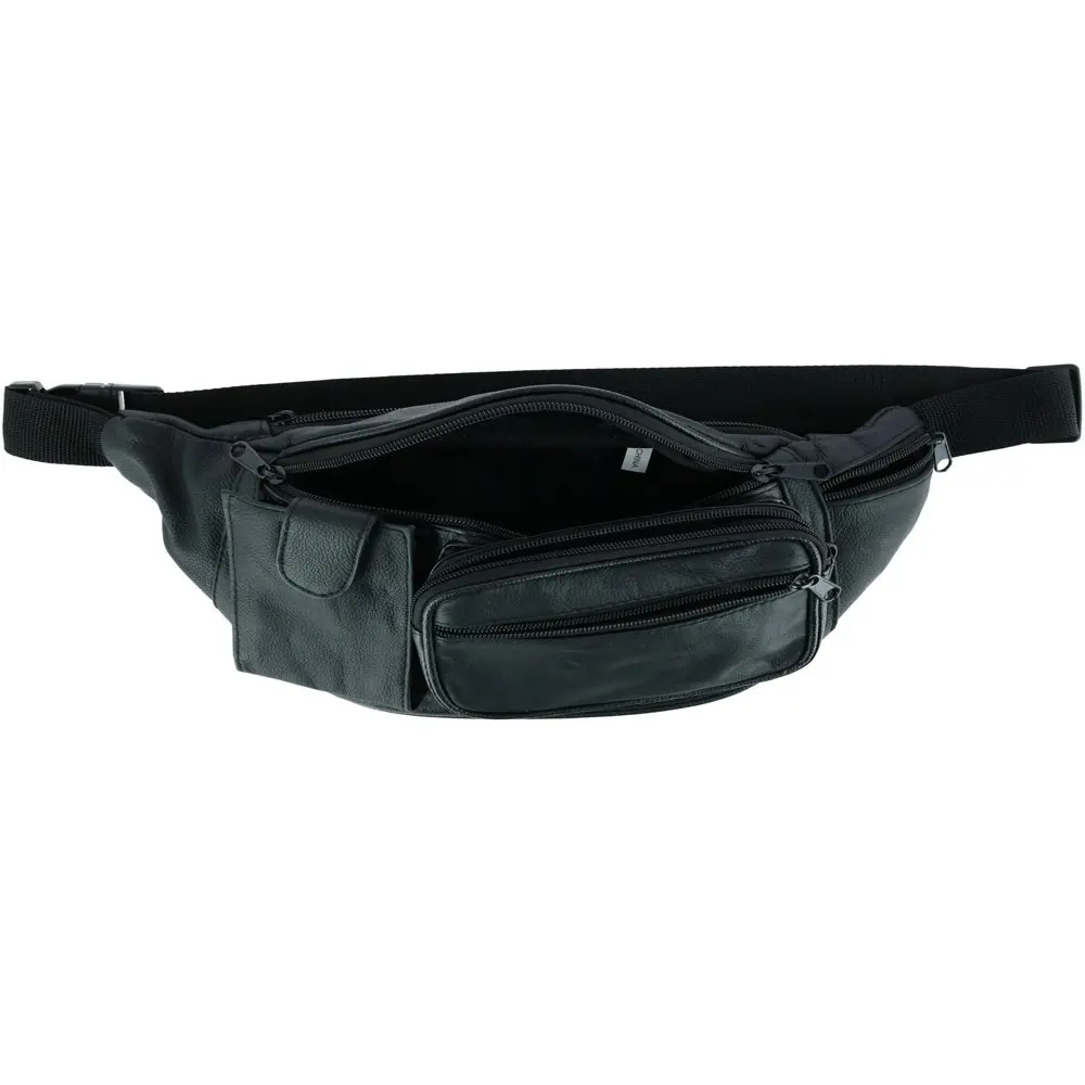 Phone Pocket Leather Fanny Waist Pack