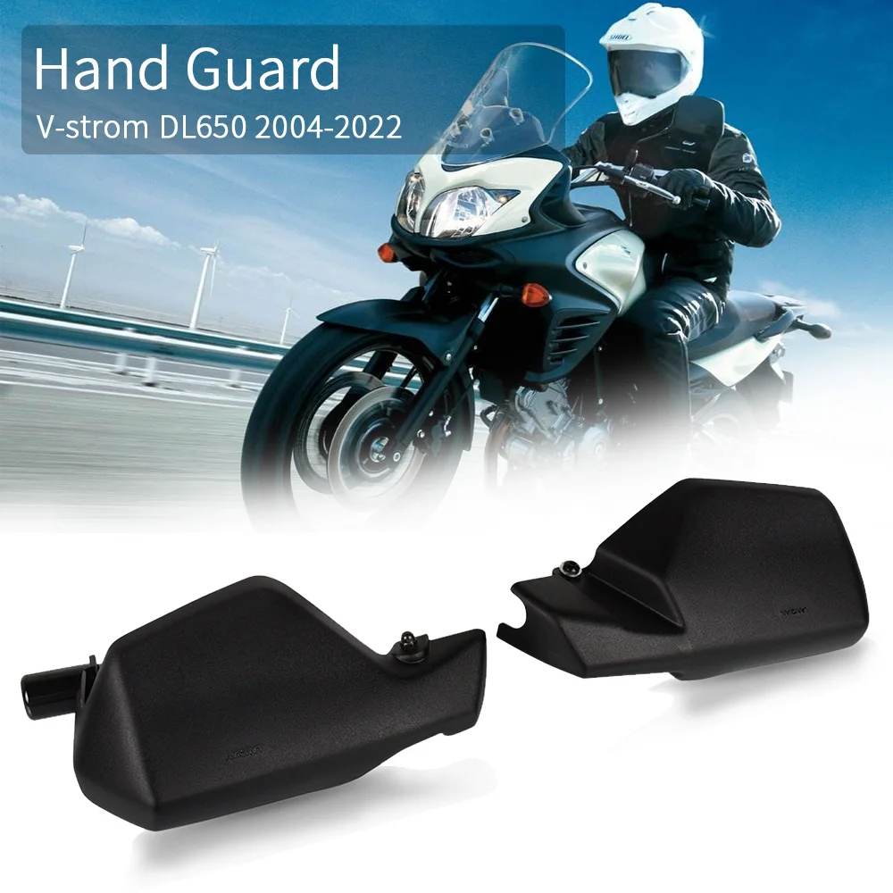 

motorcycle plastic hand guards motocross for Suzuki V strom Vstrom DL650 V-strom DL650 2004 2005 2006 2007 2008 2009-2021 2022