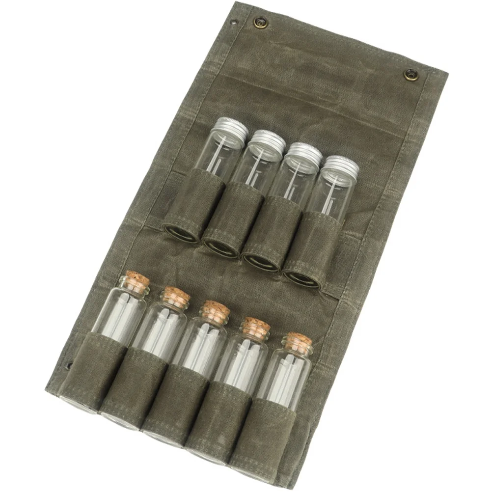 

Spice Bottle Kitbag Container Holder Storage Camping Condiment Portable Picnic Use Daily Reusable Resistantseasoning Outdoor