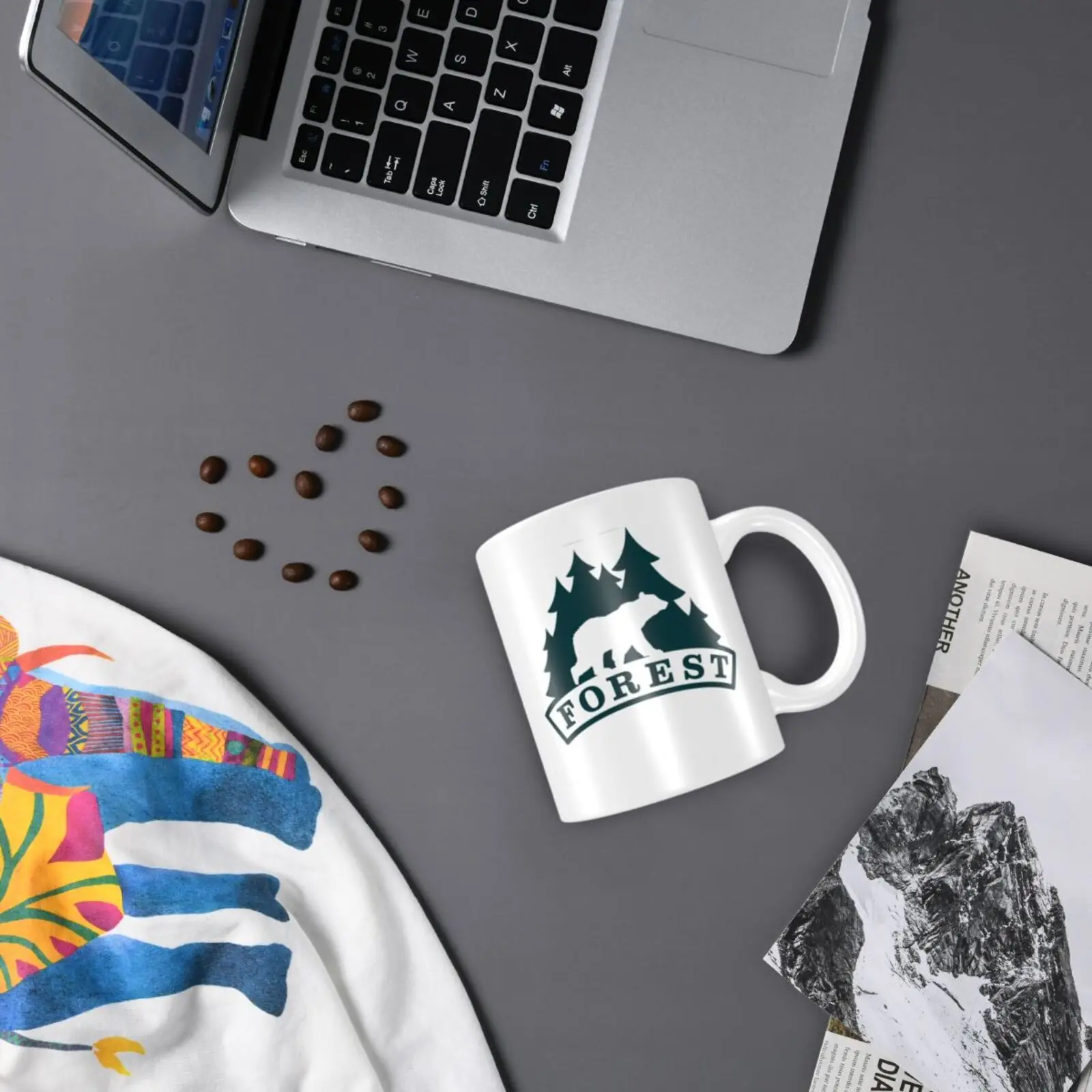 Forest Bear 12 чашек для сублимации кофейная кружка арабские кофейные чашки