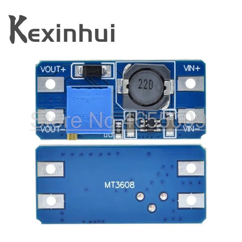 MT3608 DC-DC повышающий усилитель конвертера модуль питания повышающая плата макс.