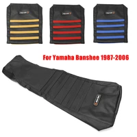 non slip waterproof soft ribbed seat cover off road motorcross for yamaha banshee yfz350 yfz350le yfz350se yfz350sp