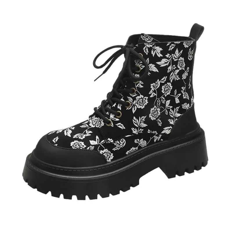 Новинка Осень/Зима 2024 женские ботильоны с боковой молнией на низком каблуке