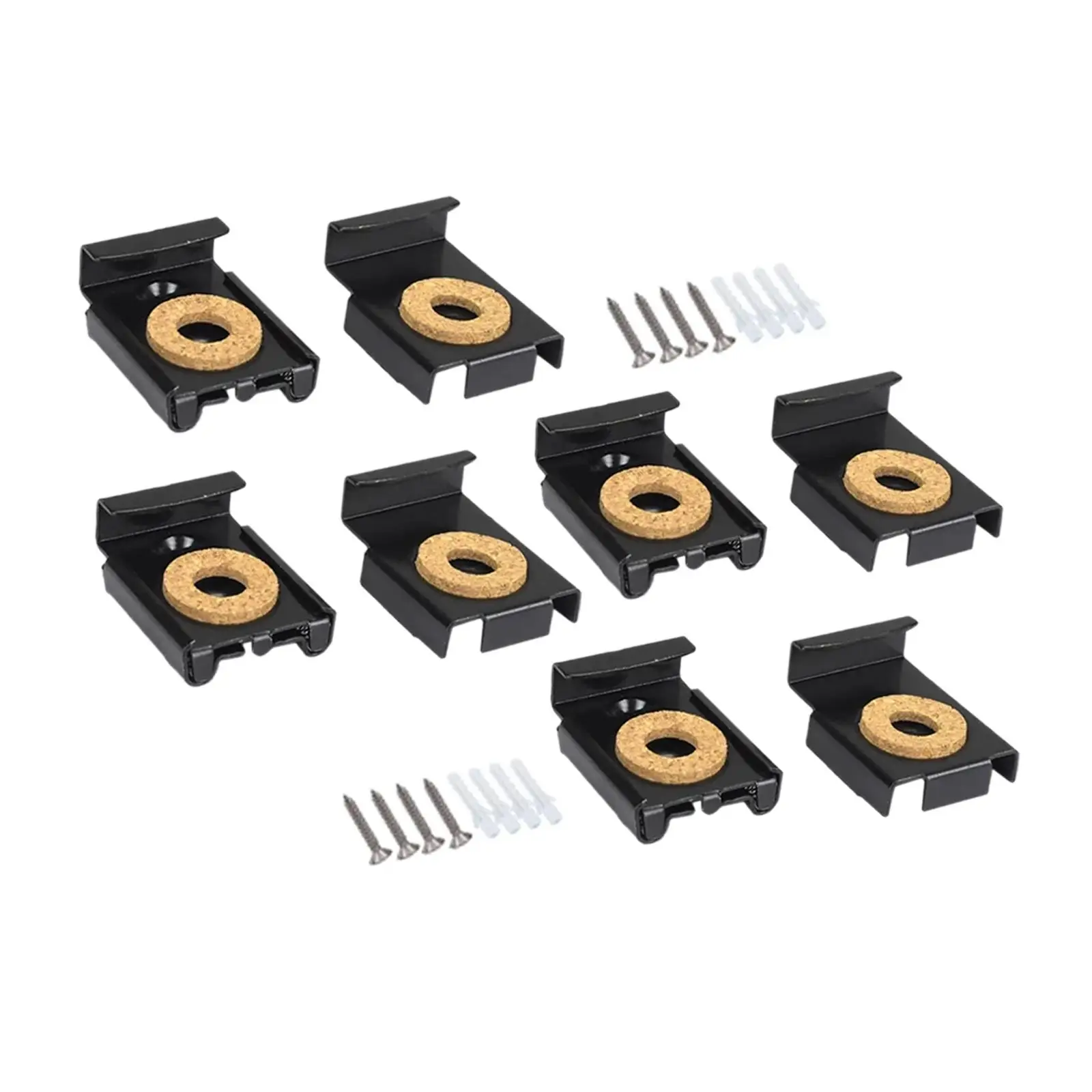 

Набор зажимов для зеркал 8 шт