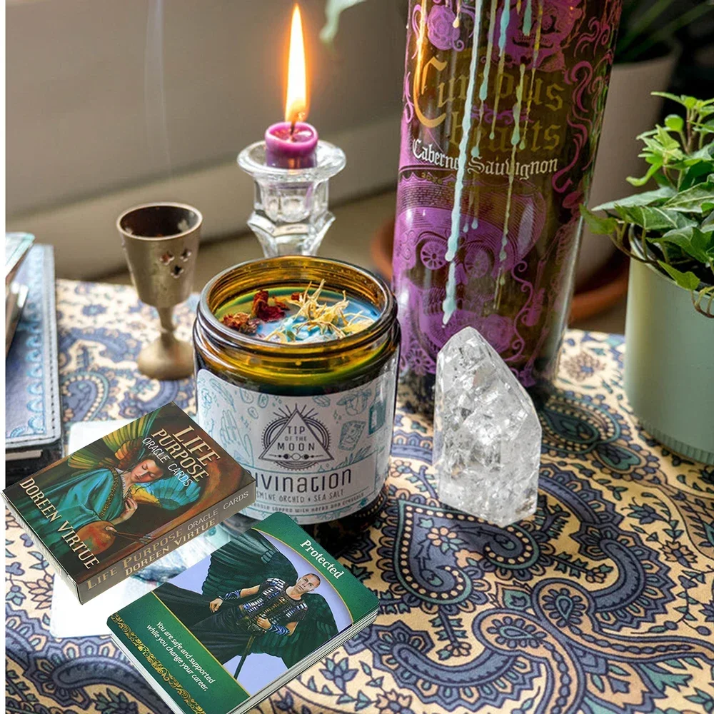 2024 Новая публика карты Oracle для жизни Doreen Virtue Таро гадания начинающих с