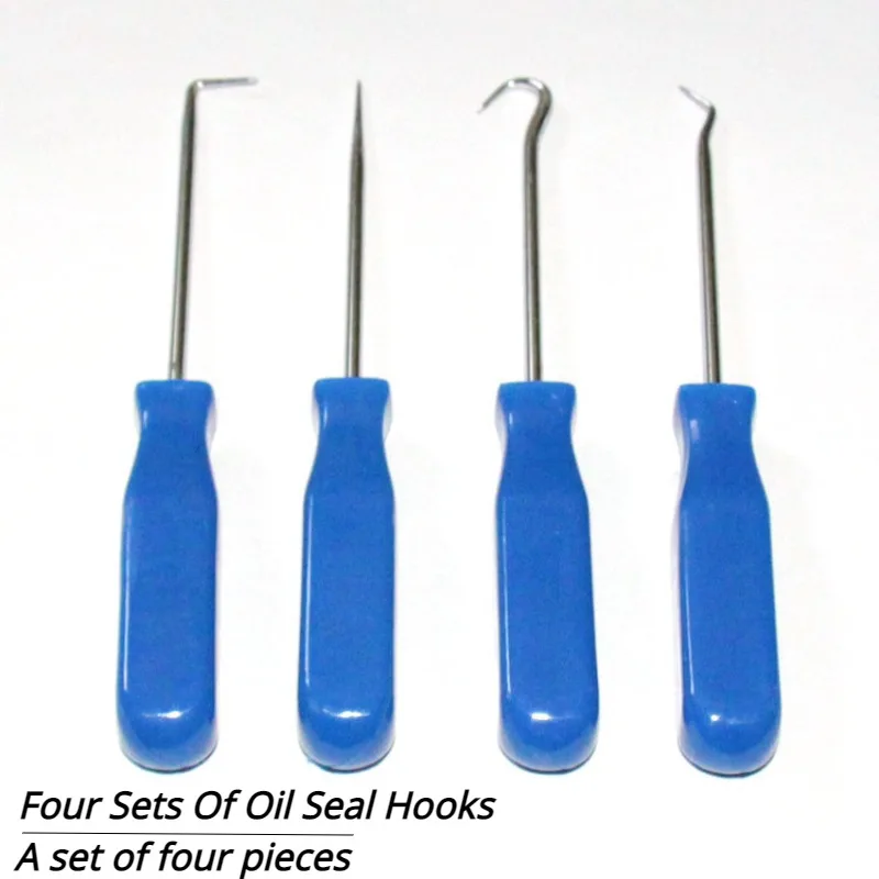 

Car Oil Seal Screwdrivers Set Seal Remover Long Car Pick And Hook Set Precision Pick And Hook Set For Gasket Hoses O-Ring